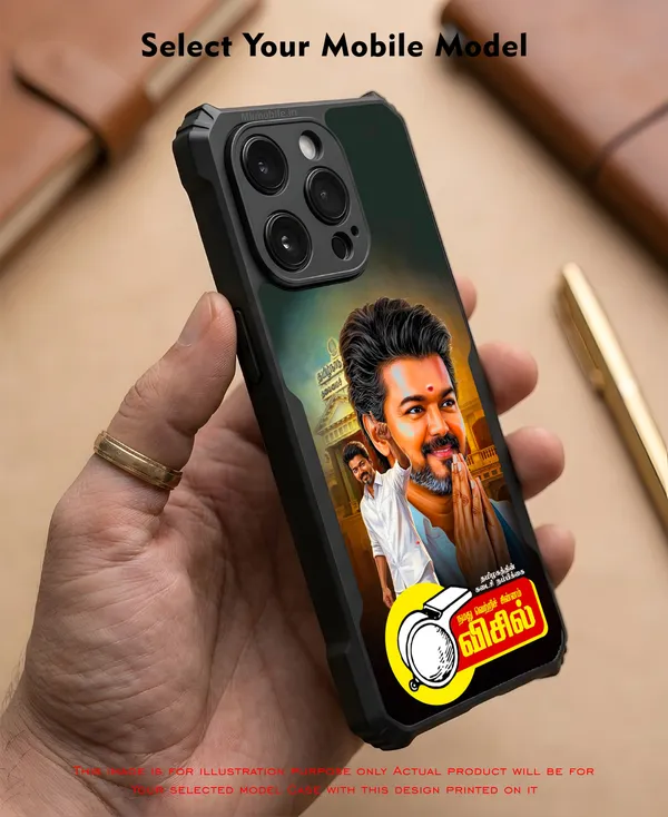 Tvk_Cm_C_Joseph_Vijay_Thalapathy_Design_Printed_Bumper_Glossy_Back_Case_Cover_With_Camera_Protection_Mk000194_Ip