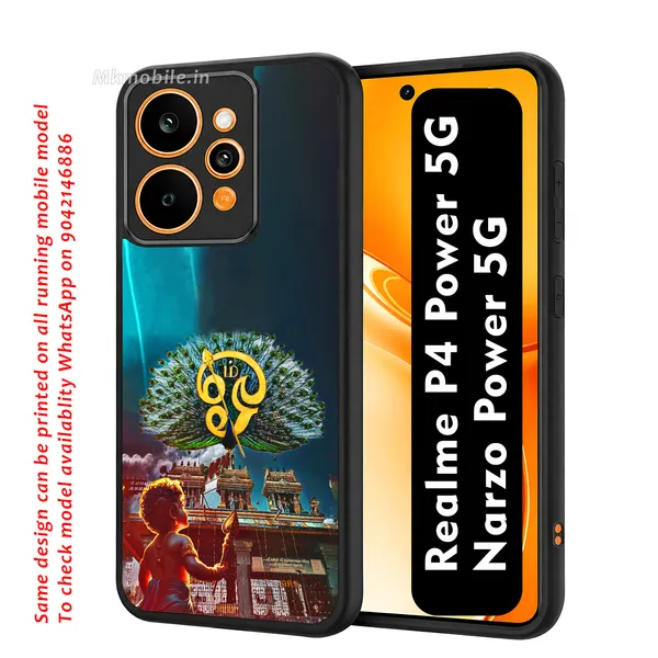 Om_Muruga_Tamil_Religious_Design_Printed_Premium_Glossy_Back_Case_Cover_With_Camera_Protection_For_Realme_P4_Power_5G_/_Narzo_Power_5G_Mk000197_Bx