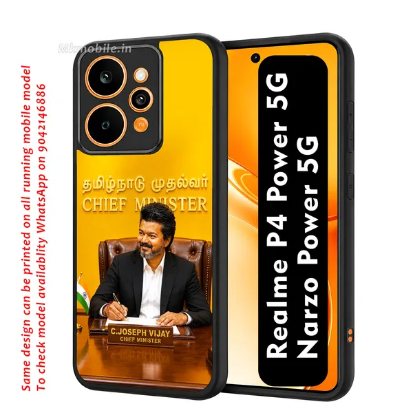 Tvk_Cm_C_Joseph_Vijay_Thalapathy_Design_Printed_Premium_Glossy_Back_Case_Cover_With_Camera_Protection_For_Realme_P4_Power_5G_/_Narzo_Power_5G_Mk000198_Bx