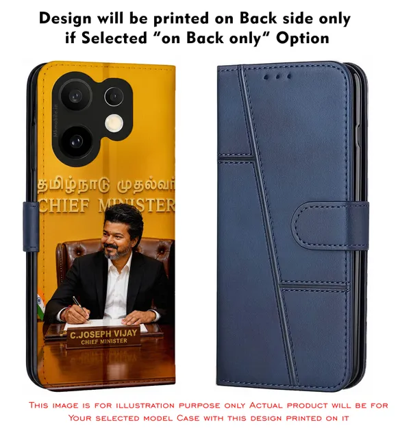 Tvk_Cm_C_Joseph_Vijay_Thalapathy_Design_Printed_Flip_Case_Cover_With_Camera_Protection_Mk000198_Fcuv