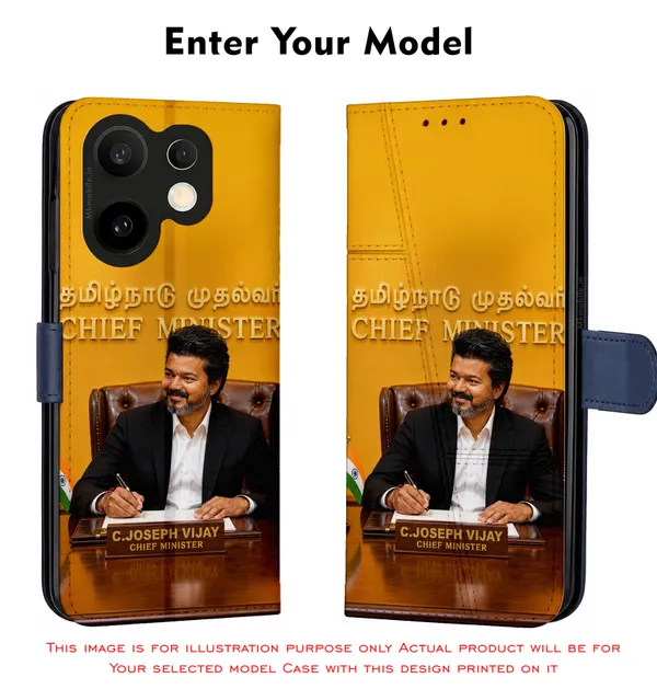 Tvk_Cm_C_Joseph_Vijay_Thalapathy_Design_Printed_Flip_Case_Cover_With_Camera_Protection_Mk000198_Fcuv