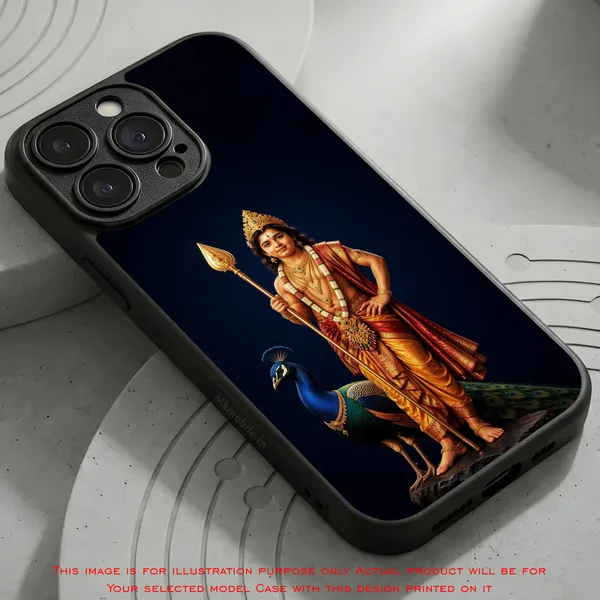 Kartikeya_Hindu_Deity_Murugan_Design_Printed_Premium_Glossy_Back_Case_Cover_With_Camera_Protection_Mk000199_Bx