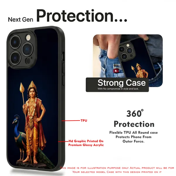 Kartikeya_Hindu_Deity_Murugan_Design_Printed_Premium_Glossy_Back_Case_Cover_With_Camera_Protection_Mk000199_Bx