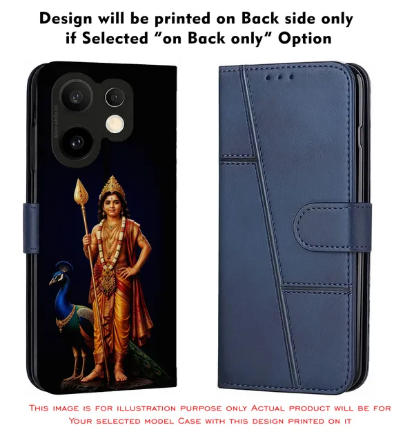 Kartikeya_Hindu_Deity_Murugan_Design_Printed_Flip_Case_Cover_With_Camera_Protection_Mk000199_Fcuv
