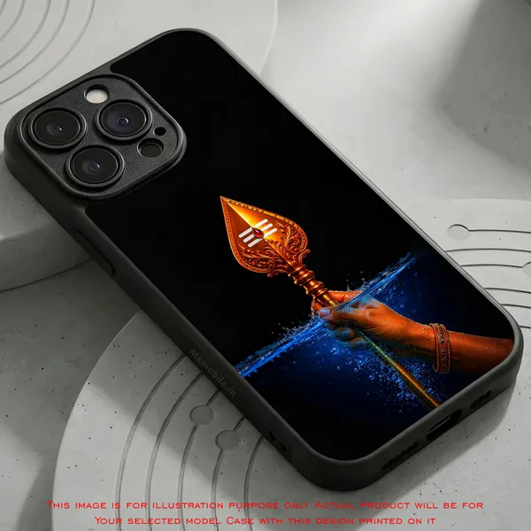 Black_Trishul_Om_Symbol_Design_Printed_Design_Printed_Premium_Glossy_Back_Case_Cover_With_Camera_Protection_Mk000201_Bx