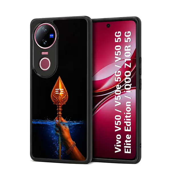 Black_Trishul_Om_Symbol_Design_Printed_Design_Printed_Premium_Glossy_Back_Case_Cover_With_Camera_Protection_For_Vivo_V50_/_V50e_/_V50_5g_Elite_Edition_/_iQOO_Z10r_5g_Mk000201_Bx