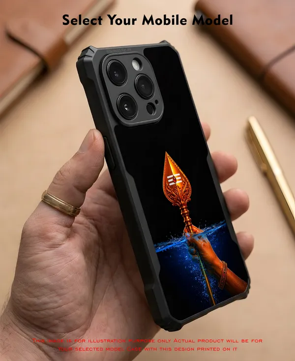 Black_Trishul_Om_Symbol_Design_Printed_Design_Printed_Bumper_Glossy_Back_Case_Cover_With_Camera_Protection_Mk000201_Ip