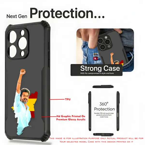 Tvk_Cm_C_Joseph_Vijay_Thalapathy_Design_Printed_Bumper_Glossy_Back_Case_Cover_With_Camera_Protection_Mk000202_Ip