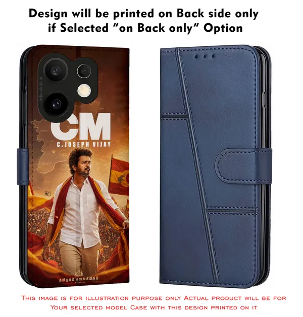 Tvk_Cm_C_Joseph_Vijay_Thalapathy_Design_Printed_Flip_Case_Cover_With_Camera_Protection_Mk000203_Fcuv