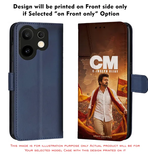Tvk_Cm_C_Joseph_Vijay_Thalapathy_Design_Printed_Flip_Case_Cover_With_Camera_Protection_Mk000203_Fcuv