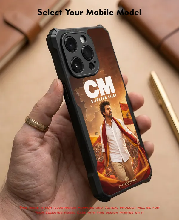 Tvk_Cm_C_Joseph_Vijay_Thalapathy_Design_Printed_Bumper_Glossy_Back_Case_Cover_With_Camera_Protection_Mk000203_Ip