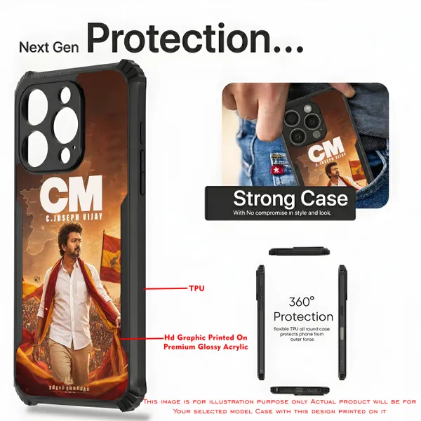 Tvk_Cm_C_Joseph_Vijay_Thalapathy_Design_Printed_Bumper_Glossy_Back_Case_Cover_With_Camera_Protection_Mk000203_Ip