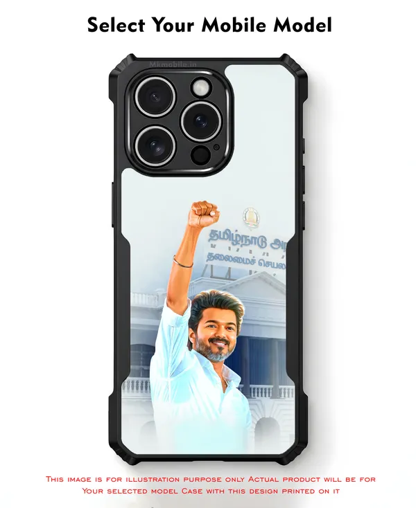 Tvk_Cm_C_Joseph_Vijay_Thalapathy_Design_Printed_Bumper_Glossy_Back_Case_Cover_With_Camera_Protection_Mk000204_Ip