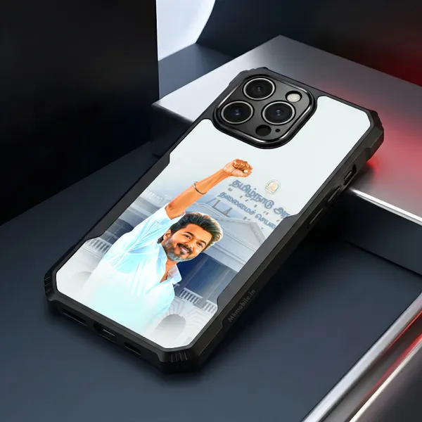 Tvk_Cm_C_Joseph_Vijay_Thalapathy_Design_Printed_Bumper_Glossy_Back_Case_Cover_With_Camera_Protection_Mk000204_Ip