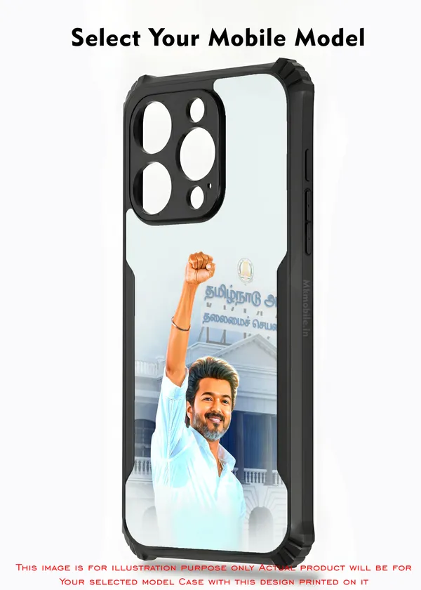 Tvk_Cm_C_Joseph_Vijay_Thalapathy_Design_Printed_Bumper_Glossy_Back_Case_Cover_With_Camera_Protection_Mk000204_Ip
