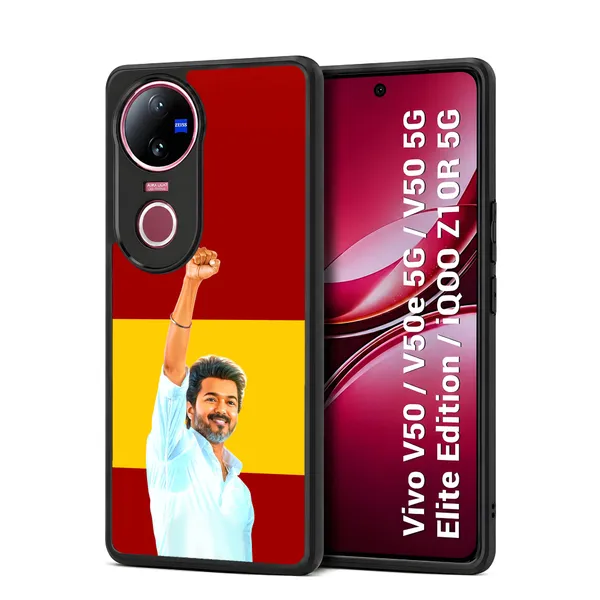 Tvk_Cm_C_Joseph_Vijay_Thalapathy_Design_Printed_Premium_Glossy_Back_Case_Cover_With_Camera_Protection_For_Vivo_V50_/_V50e_/_V50_5g_Elite_Edition_/_iQOO_Z10r_5g_Mk000206_Bx