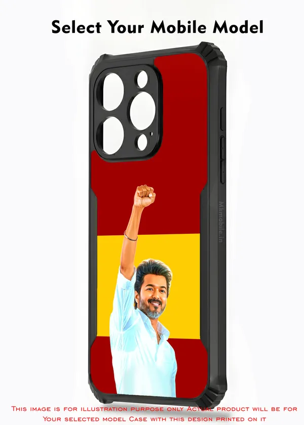 Tvk_Cm_C_Joseph_Vijay_Thalapathy_Design_Printed_Bumper_Glossy_Back_Case_Cover_With_Camera_Protection_Mk000206_Ip