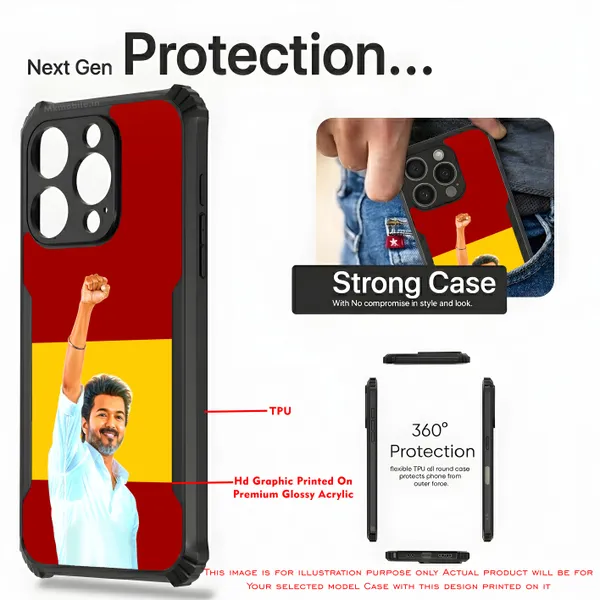 Tvk_Cm_C_Joseph_Vijay_Thalapathy_Design_Printed_Bumper_Glossy_Back_Case_Cover_With_Camera_Protection_Mk000206_Ip
