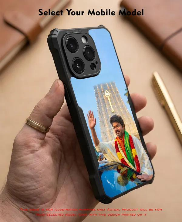 Tvk_Cm_C_Joseph_Vijay_Thalapathy_Design_Printed_Bumper_Glossy_Back_Case_Cover_With_Camera_Protection_Mk000208_Ip