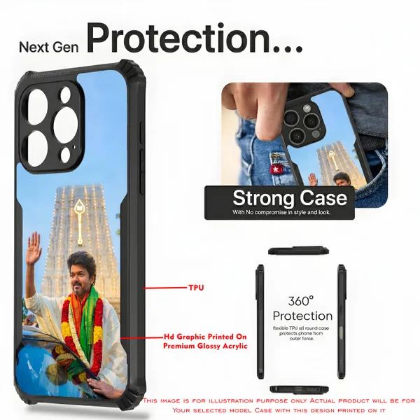 Tvk_Cm_C_Joseph_Vijay_Thalapathy_Design_Printed_Bumper_Glossy_Back_Case_Cover_With_Camera_Protection_Mk000208_Ip