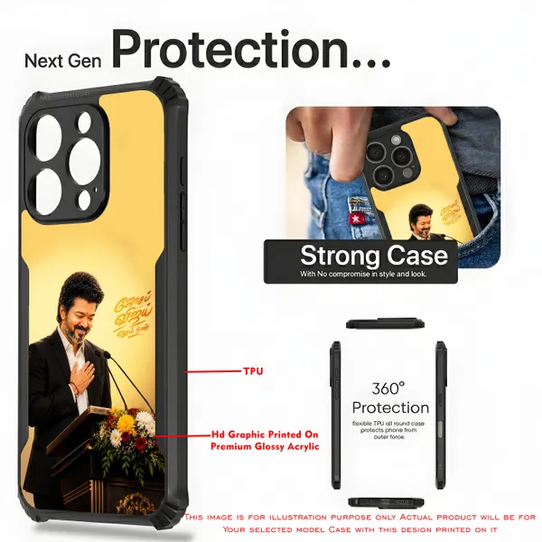 Tvk_Cm_C_Joseph_Vijay_Thalapathy_Design_Printed_Bumper_Glossy_Back_Case_Cover_With_Camera_Protection_Mk000210_Ip