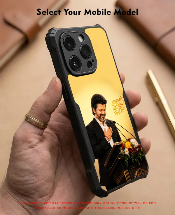 Tvk_Cm_C_Joseph_Vijay_Thalapathy_Design_Printed_Bumper_Glossy_Back_Case_Cover_With_Camera_Protection_Mk000210_Ip