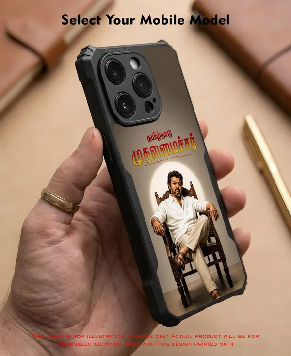 Tvk_Cm_C_Joseph_Vijay_Thalapathy_Mudalammasar_Design_Printed_Bumper_Glossy_Back_Case_Cover_With_Camera_Protection_Mk000211_Ip
