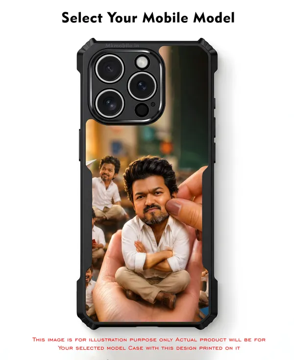 Tvk_Cm_C_Joseph_Vijay_Thalapathy_Cute_Design_Printed_Bumper_Glossy_Back_Case_Cover_With_Camera_Protection_Mk000213_Ip