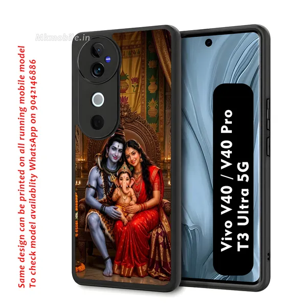 Shiv_Parivar_Divine_Family_Portrait_Design_Printed_Premium_Glossy_Back_Case_Cover_With_Camera_Protection_For_Vivo_V40_5G_/_V40_Pro_5G_/_T3_Ultra_5G_Mk000215_Bx