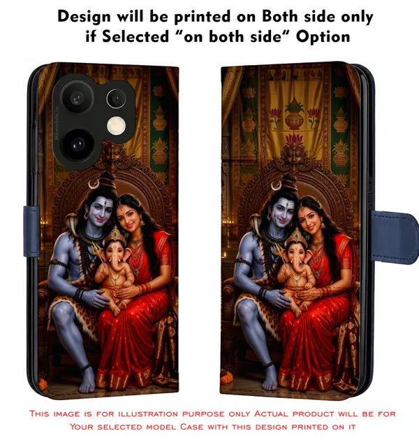 Shiv_Parivar_Divine_Family_Portrait_Design_Printed_Flip_Case_Cover_With_Camera_Protection_Mk000215_Fcuv