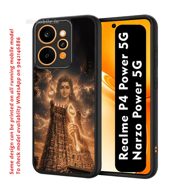 Murugan_Temple_Design_Printed_Premium_Glossy_Back_Case_Cover_With_Camera_Protection_For_Realme_P4_Power_5G_/_Narzo_Power_5G_Mk000217_Bx