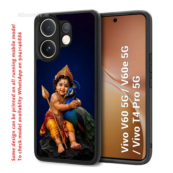 Baby_Krishna_With_Peacock_Design_Printed_Premium_Glossy_Back_Case_Cover_With_Camera_Protection_For_Vivo_V60_5G_/_V60e_/_T4_Pro_5G_Mk000218_Bx