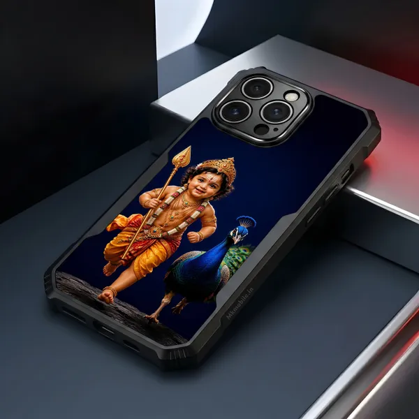 Lord_Murugan_With_Peacock_Design_Printed_Bumper_Glossy_Back_Case_Cover_With_Camera_Protection_Mk000219_Ip