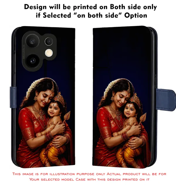 Baby_Krishna_With_Mom__Design_Printed_Flip_Case_Cover_With_Camera_Protection_Mk000220_Fcuv