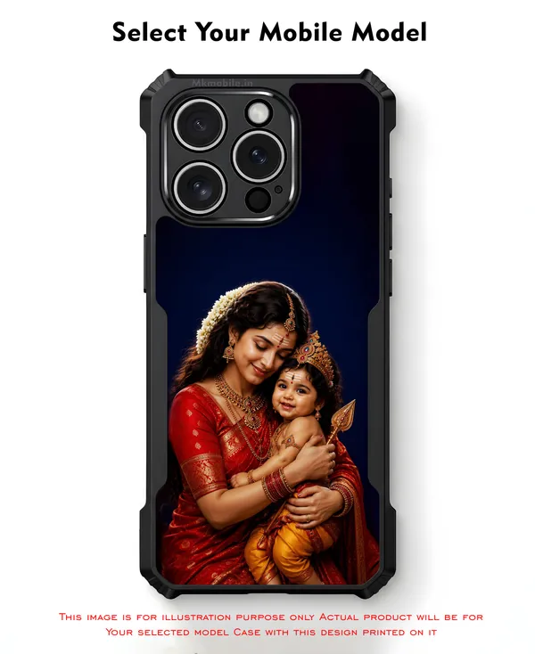 Baby_Krishna_With_Mom__Design_Printed_Bumper_Glossy_Back_Case_Cover_With_Camera_Protection_Mk000220_Ip
