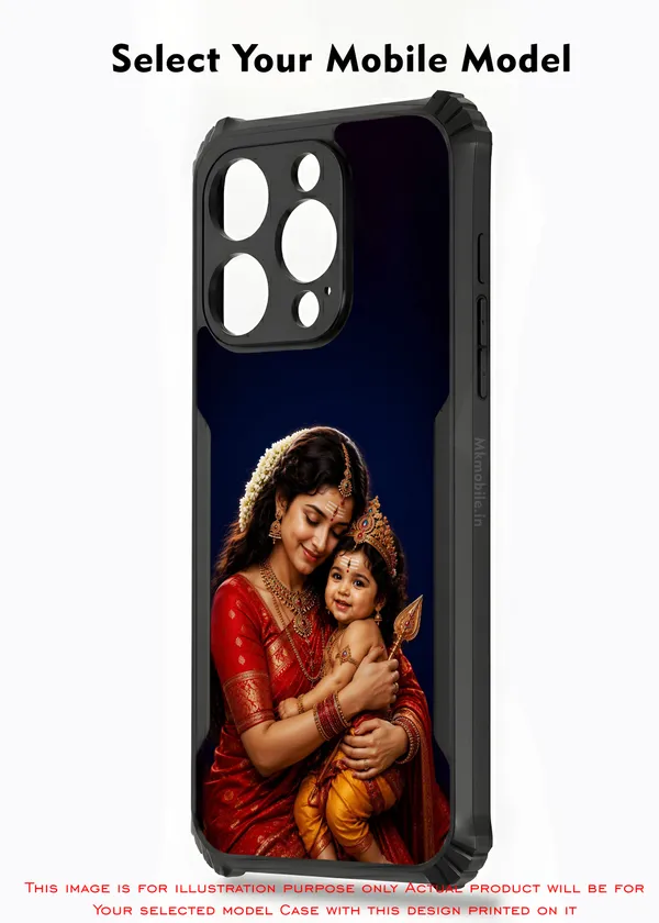 Baby_Krishna_With_Mom__Design_Printed_Bumper_Glossy_Back_Case_Cover_With_Camera_Protection_Mk000220_Ip