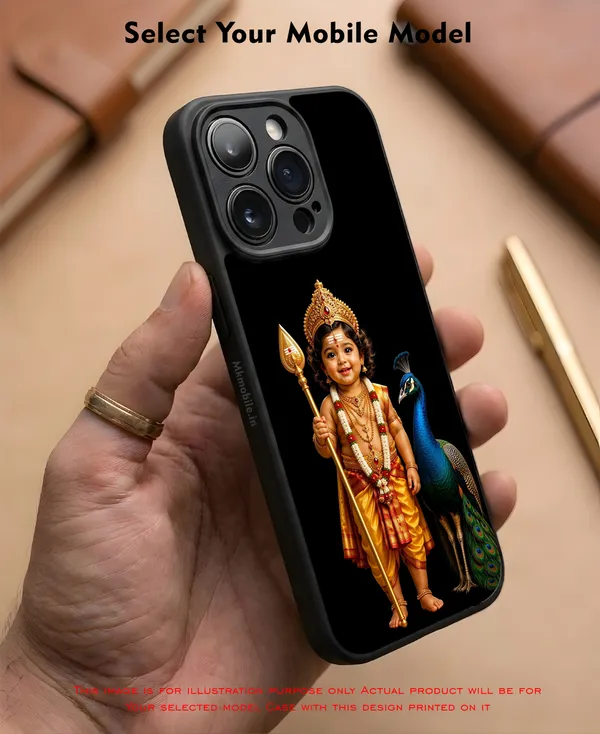 Black_Murugan__Design_Printed_Premium_Glossy_Back_Case_Cover_With_Camera_Protection_Mk000221_Bx