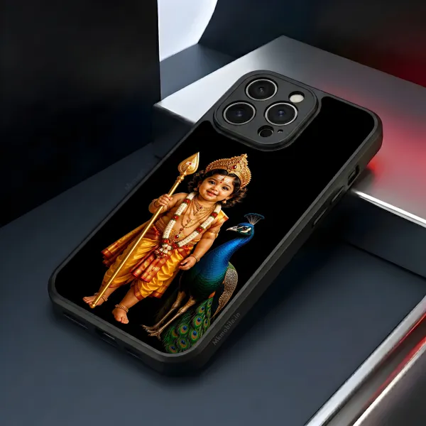 Black_Murugan__Design_Printed_Premium_Glossy_Back_Case_Cover_With_Camera_Protection_Mk000221_Bx