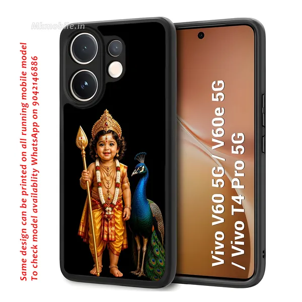 Black_Murugan_Design_Printed_Premium_Glossy_Back_Case_Cover_With_Camera_Protection_For_Vivo_V60_5G_/_V60e_/_T4_Pro_5G_Mk000221_Bx