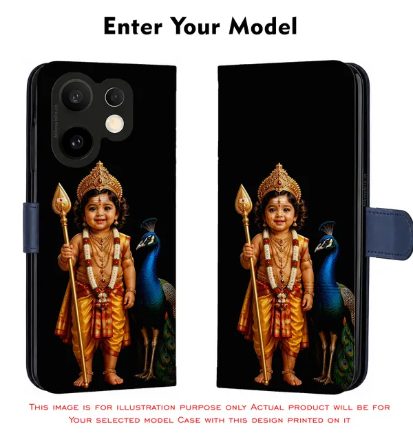 Black_Murugan__Design_Printed_Flip_Case_Cover_With_Camera_Protection_Mk000221_Fcuv