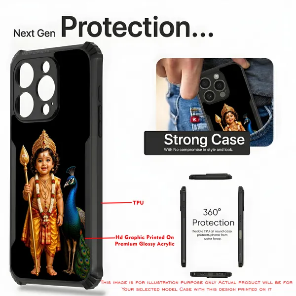Black_Murugan__Design_Printed_Bumper_Glossy_Back_Case_Cover_With_Camera_Protection_Mk000221_Ip