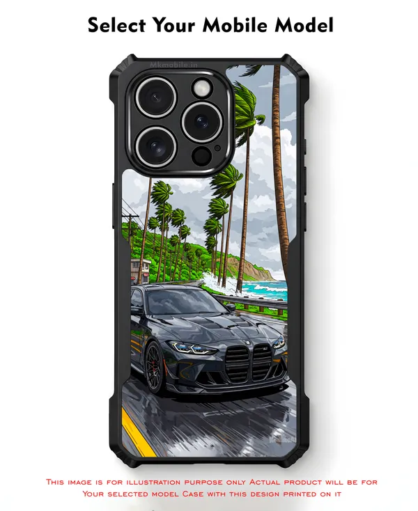Sports_Car_On_Street__Design_Printed_Bumper_Glossy_Back_Case_Cover_With_Camera_Protection_Mk000228_Ip