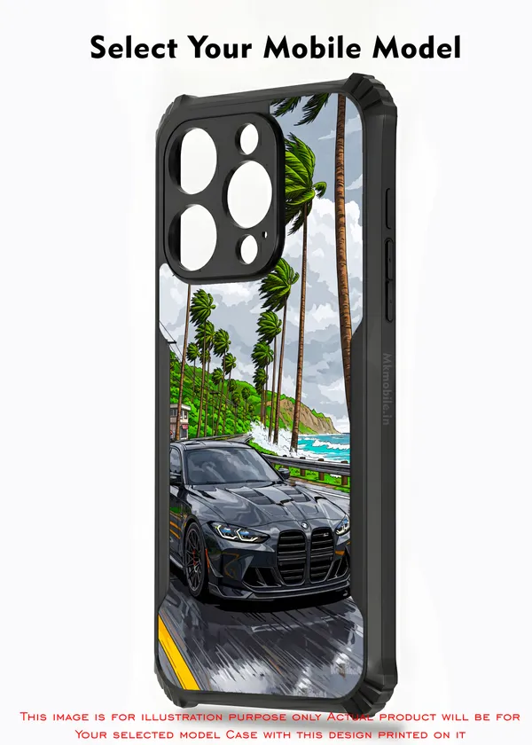 Sports_Car_On_Street__Design_Printed_Bumper_Glossy_Back_Case_Cover_With_Camera_Protection_Mk000228_Ip