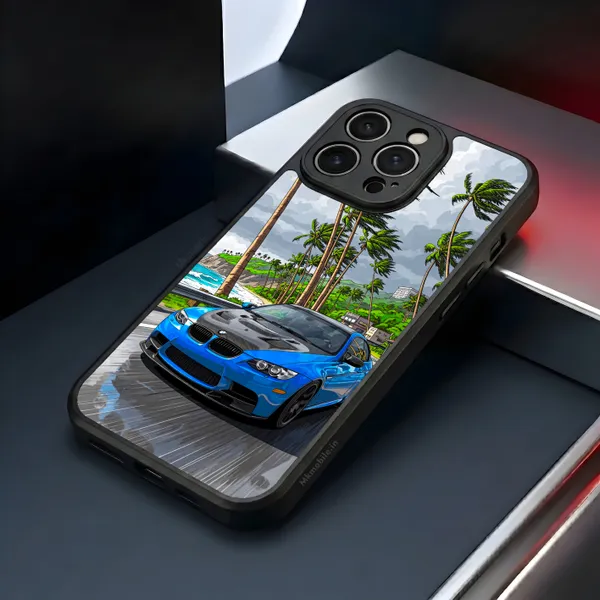 Sports_Car_On_Street__Design_Printed_Premium_Glossy_Back_Case_Cover_With_Camera_Protection_Mk000229_Bx