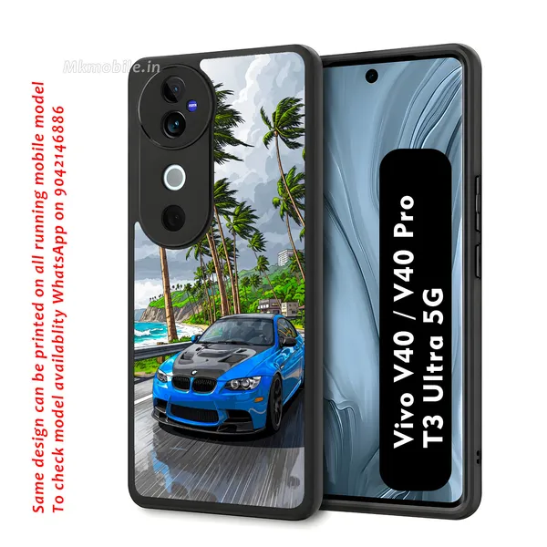 Sports_Car_On_Street_Design_Printed_Premium_Glossy_Back_Case_Cover_With_Camera_Protection_For_Vivo_V40_5G_/_V40_Pro_5G_/_T3_Ultra_5G_Mk000229_Bx