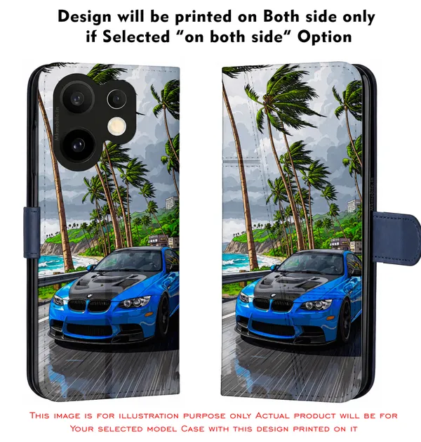 Sports_Car_On_Street__Design_Printed_Flip_Case_Cover_With_Camera_Protection_Mk000229_Fcuv