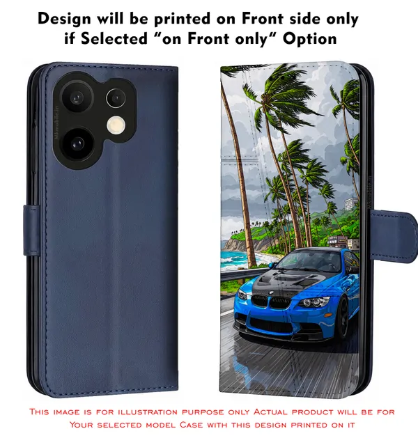 Sports_Car_On_Street__Design_Printed_Flip_Case_Cover_With_Camera_Protection_Mk000229_Fcuv