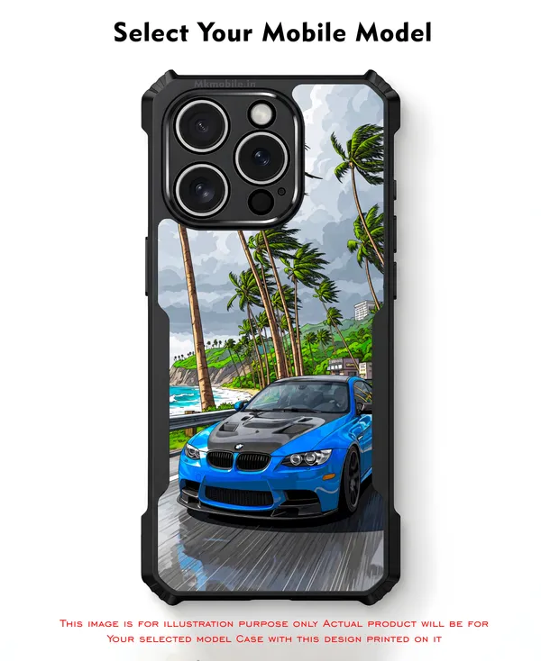 Sports_Car_On_Street__Design_Printed_Bumper_Glossy_Back_Case_Cover_With_Camera_Protection_Mk000229_Ip