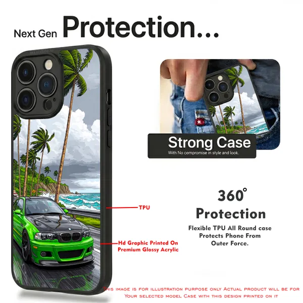 Sports_Car_On_Street__Design_Printed_Premium_Glossy_Back_Case_Cover_With_Camera_Protection_Mk000230_Bx