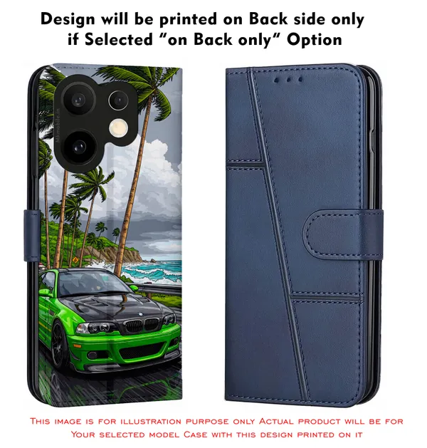 Sports_Car_On_Street__Design_Printed_Flip_Case_Cover_With_Camera_Protection_Mk000230_Fcuv